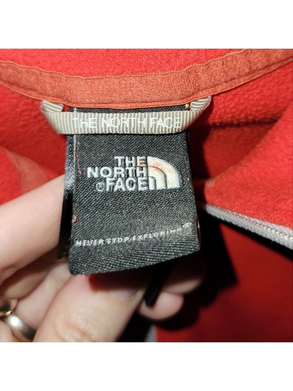 North face women's 1/4 zip pullover fleece size small - Picture 3 of 5